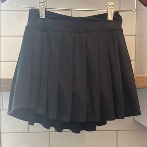 Abercrombie Kids Black Mini Skater Skirt